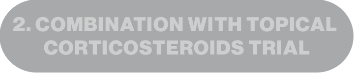 Combination with Topical Corticosteroids Trial