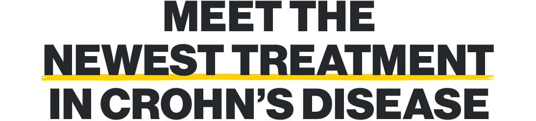 Meet the newest treatment in Crohn’s disease