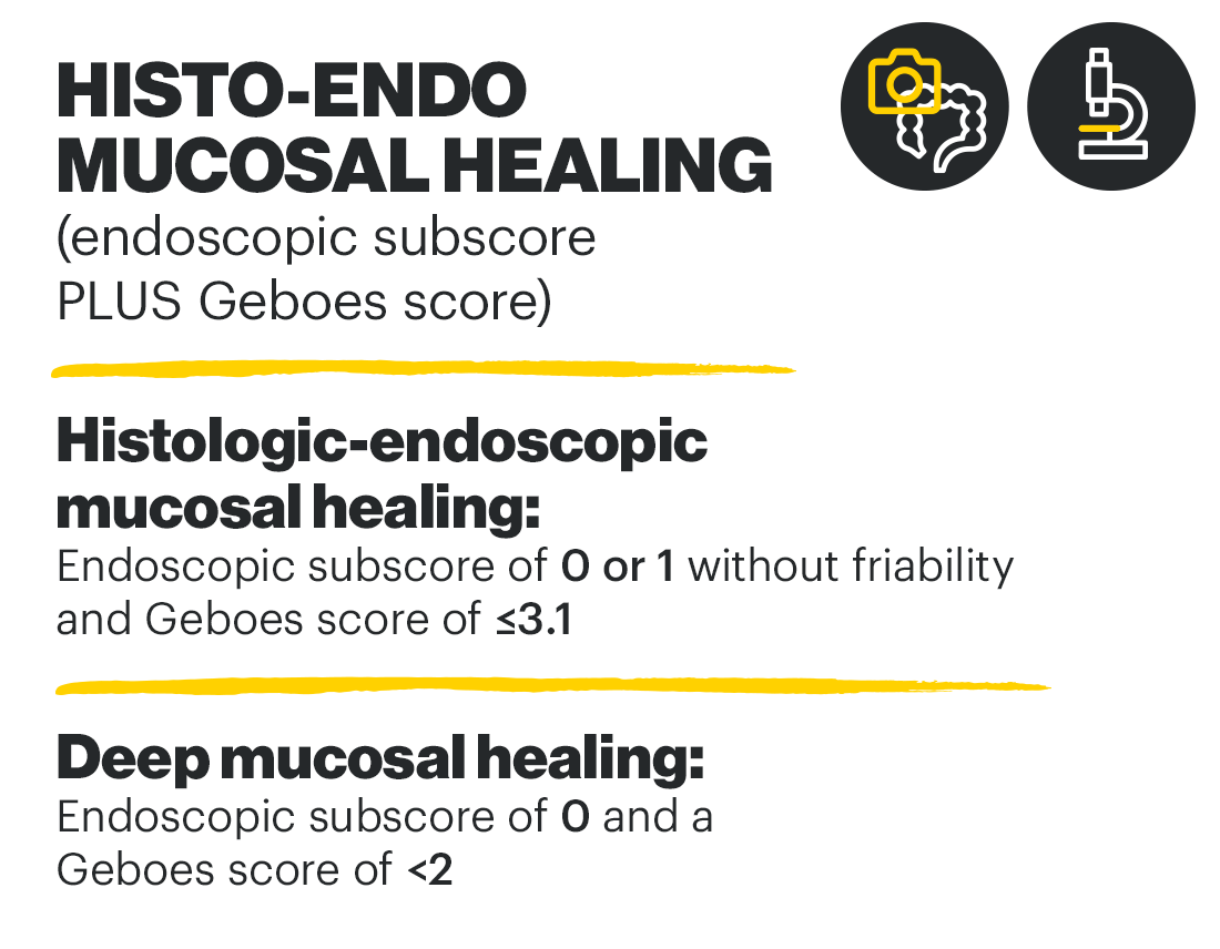 Histo-endo- mucosal healing