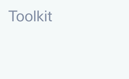 Toolkit