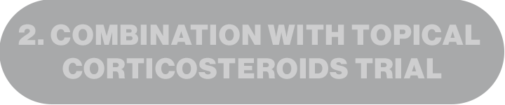 Combination with Topical Corticosteroids Trial